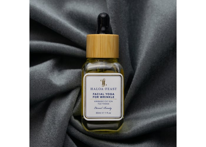 Kırışıksız Cilt İçin Yüz Yogası Yağı (30ml) - HALOA FEAST