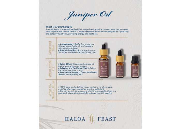 Ardıç Yağı (30ml) - HALOA FEAST