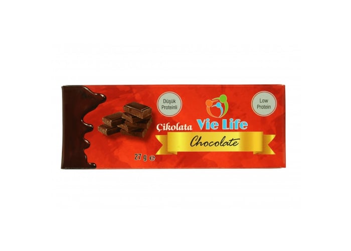 Proteini Azaltılmış Çikolata (25gr) - Vie Life