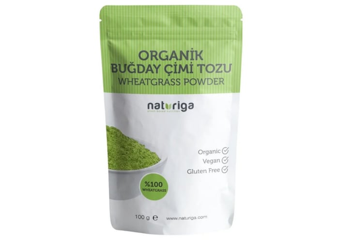 Organik Buğday Çimi Tozu (100gr) - Naturiga