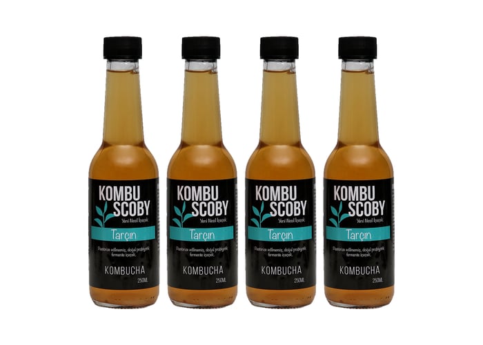 Tarçınlı Kombu Çayı (4 adet x 250ml) - KombuScoby