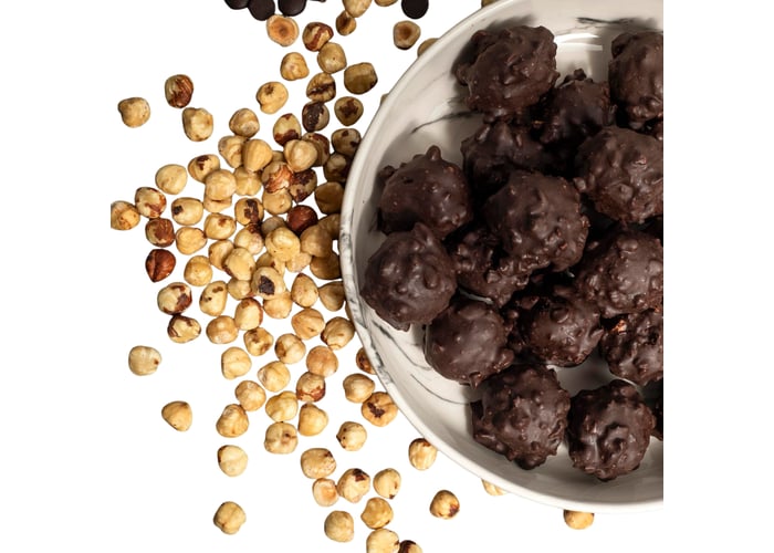 Glutensiz Bitter Çikolatalı Hurma Trüf (8\' li, 140gr) - Elif Candar