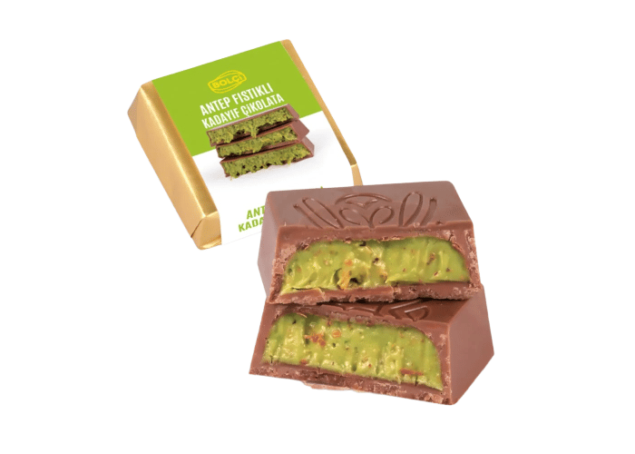 Antep Fıstıklı Kadayıf Çikolata (16gr) - Bolçi