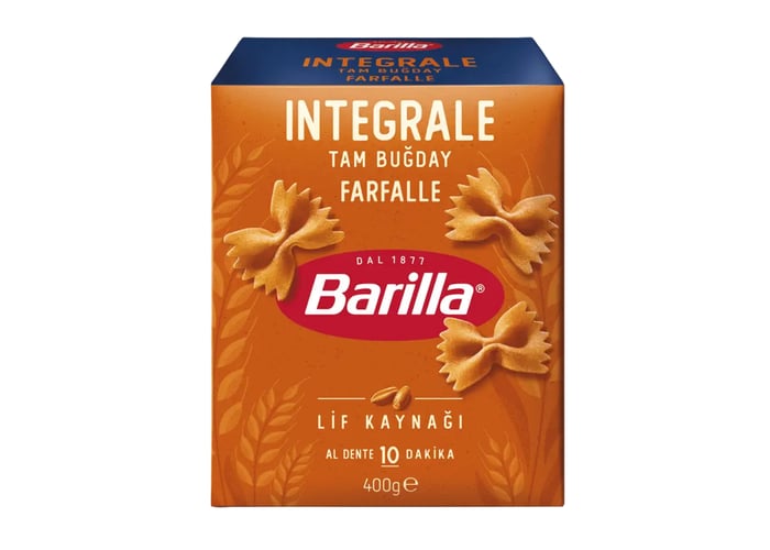 Tam Buğday Kelebek Makarna (400gr) - Barilla
