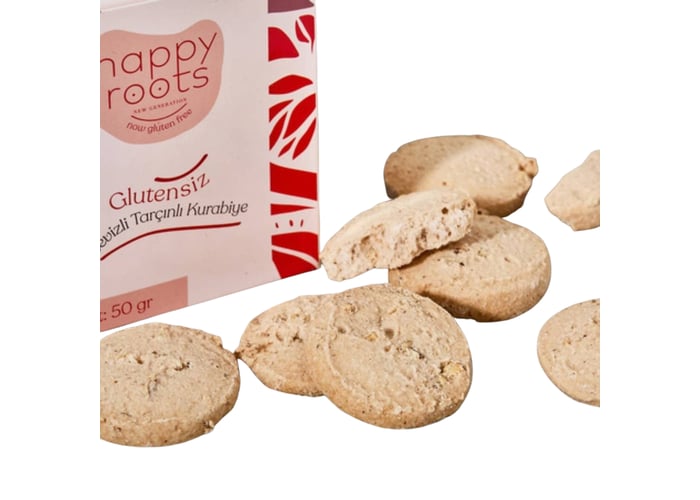 Kurabiye Cevizli ve Tarçınlı Kurabiye (Glutensiz, 50gr) - Happy Roots