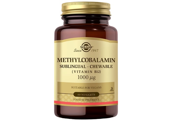 Methylcobalamin Vitamin B12 60 Tablet 1000mg - Solgar