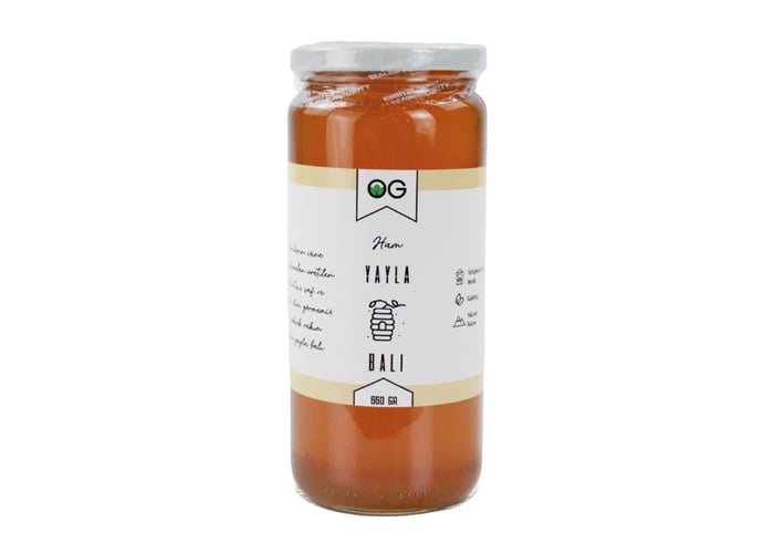 Ham Yayla Çiçek Balı (660gr) - Og Natural