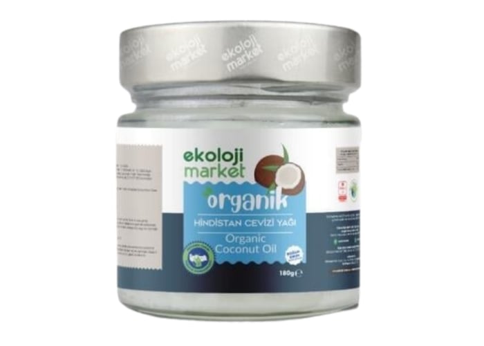 Organik Hindistan Cevizi Yağı (180gr) - Ekoloji Market