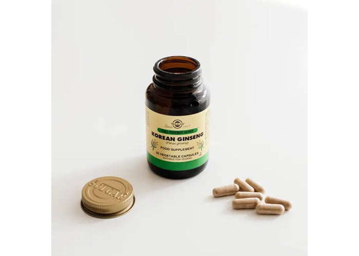 Korean Ginseng (50 kapsül) - Solgar