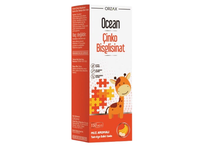 Ocean Çinko Bisglisinat (150ml) - Orzax