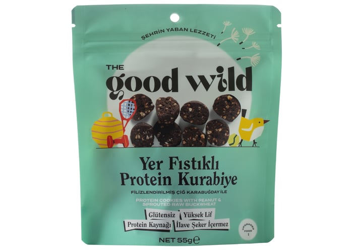 Yer Fıstıklı Protein Kurabiye (55gr) - The Good Wild