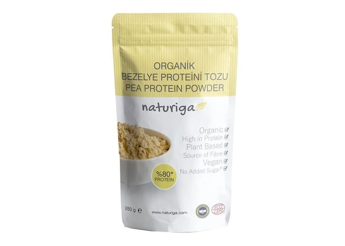 Organic Pure Protein Karışımı Bezelye ve Pirinç (250gr) - Naturiga