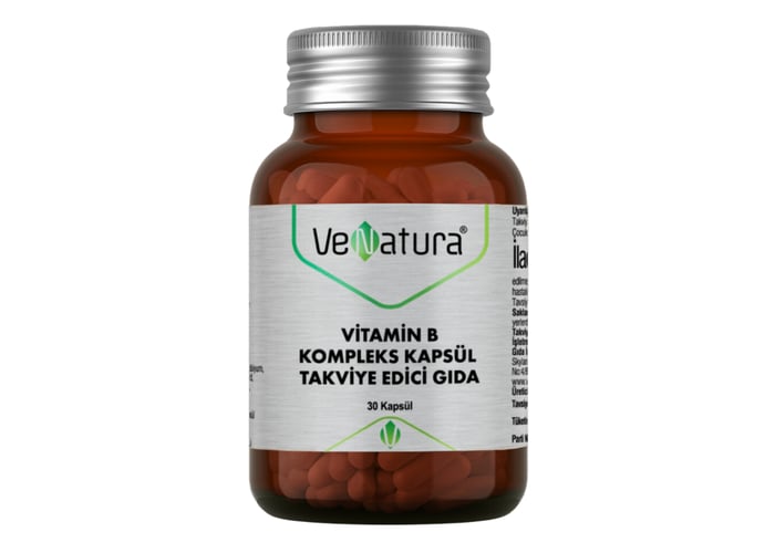 Vitamin B Kompleks Kapsül Takviye Edici Gıda (30 kapsül) - Venatura