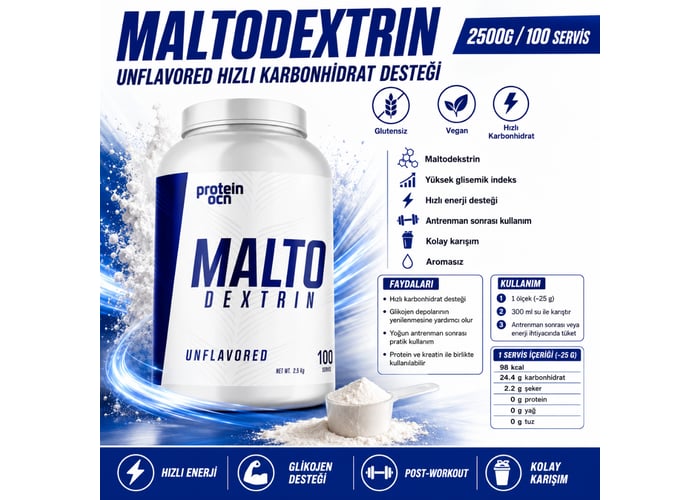 Maltodextrin (2500gr) - Proteinocean