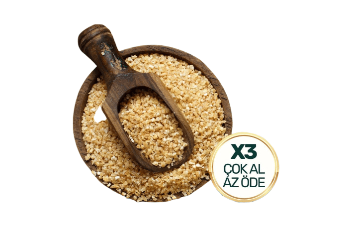 Organik Pilavlık Bulgur (3 adet x 500gr) - Datça Murat Çiftliği