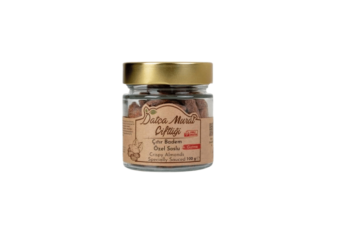 Özel Soslu Çıtır Badem (100gr) - Datça Murat Çiftliği