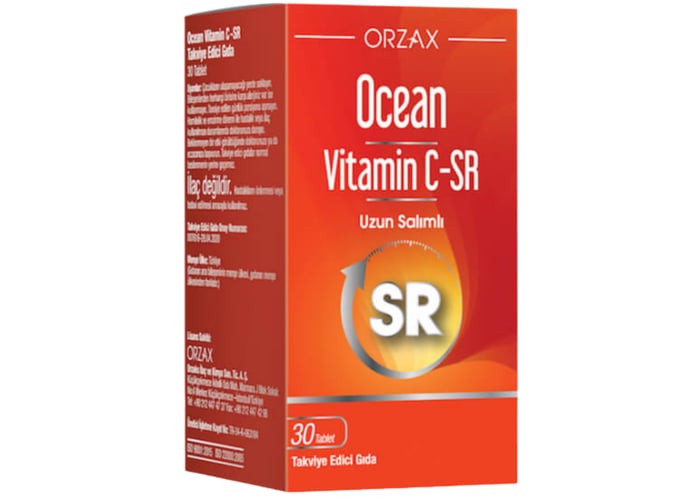 Ocean Vitamin C-SR (30 tablet) - Orzax