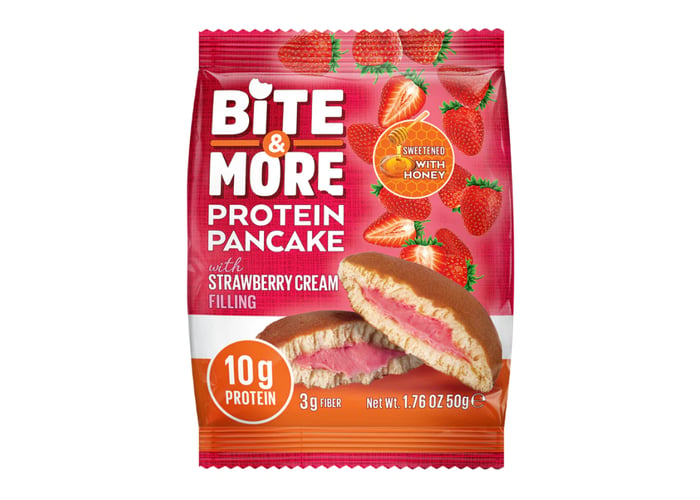 Protein Pancake Çilek (50gr) - Bite&more