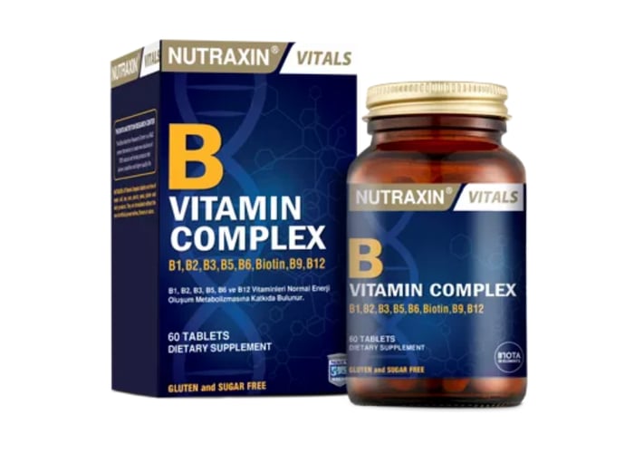 B Complex Vitamin (60 tablet) - Nutraxin