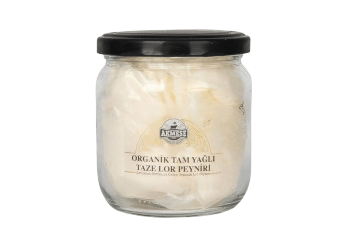 Organik Tam Yağlı Lor Peyniri (350gr) - Akmeşe