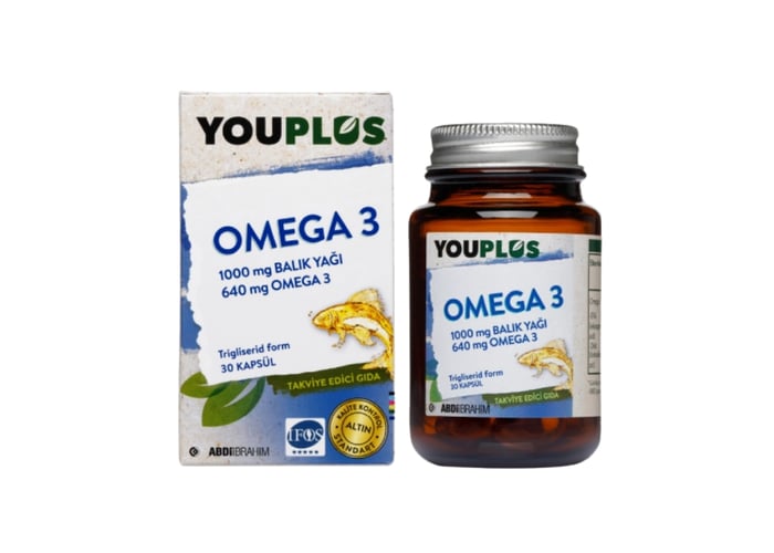 Omega-3 (30 kapsül) - Youplus