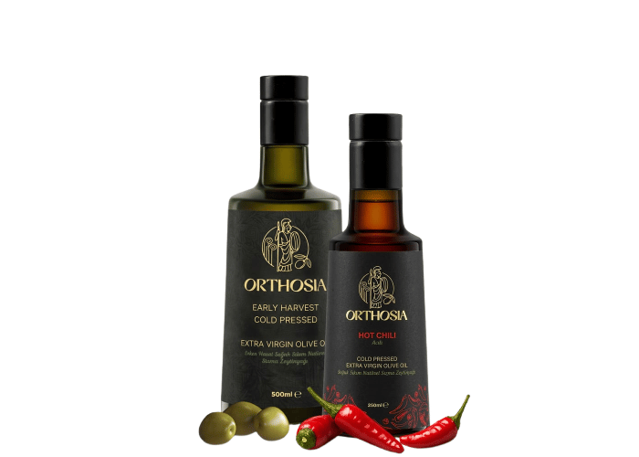 Premium Erken Hasat Soğuk Sıkım Sızma Zeytinyağı Paketi (Acı Çeşnili) - Orthosia