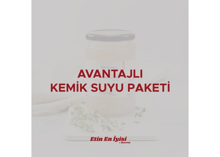 Avantajlı Kemik Suyu Paketi (4 adet) - Etin En İyisi