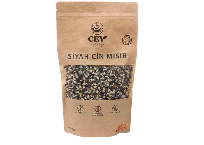 Siyah Cin Mısır (500gr) - Cey Natural Foods