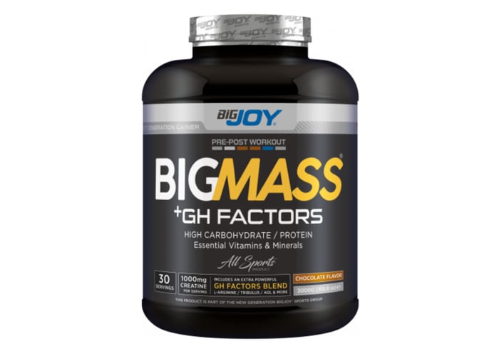 Bigmass Gainer Gh Factors Çikolata (3kg) - Bigjoy