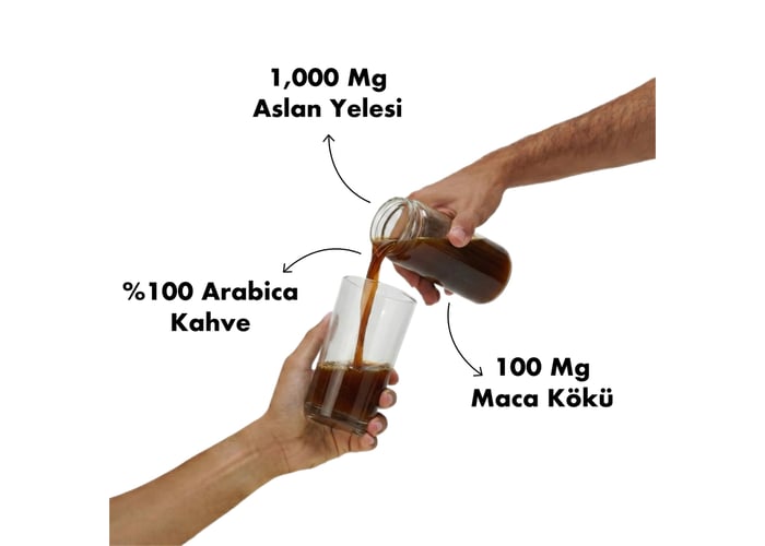 Fonksiyonel Mantar Takviyeli Arabica Çözünebilir Kahve (60 porsiyon, 150gr) - Mago Matcha