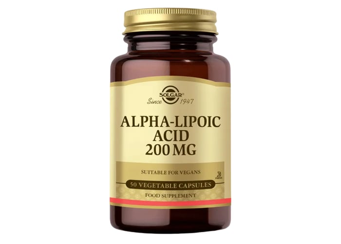 Alpha Lipoic Acid (50 kapsül, 200mg) - Solgar