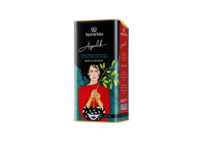 Ayvalık Erken Hasat Naturel Sızma Zeytinyağı (5lt) - Novavera