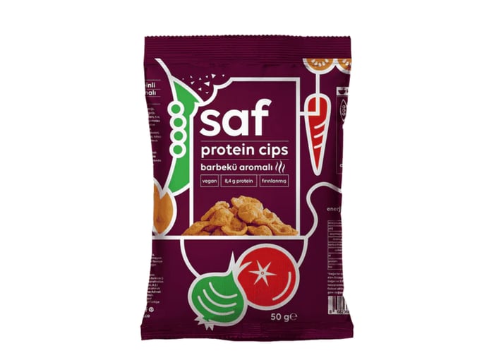 Barbekü Aromalı Protein Cipsi (50gr) - Saf Nutrition