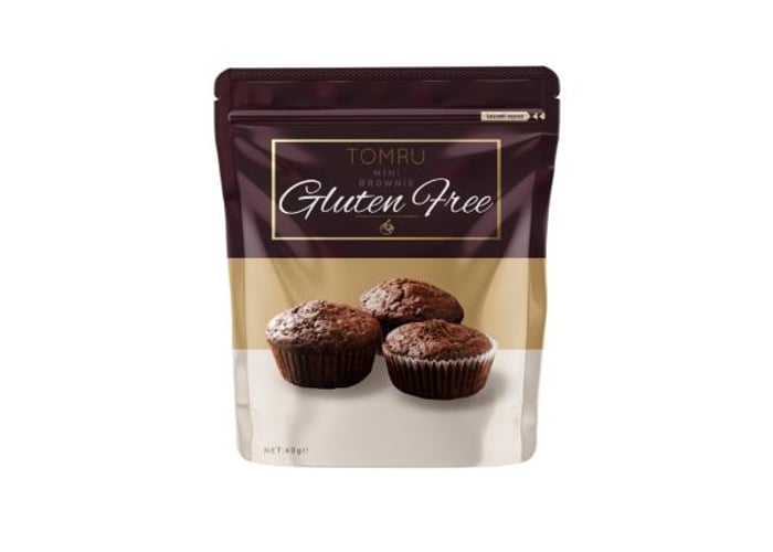 Dolgulu Mini Brownie (Glutensiz, 60gr) - Tomru