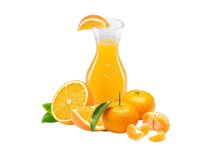 Taze sıkılmış Portakal & Mandalina Suyu (1lt) - Memleket Gurmesi