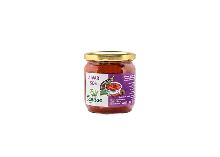 Ajvar Sos (400gr) - Elif Candar