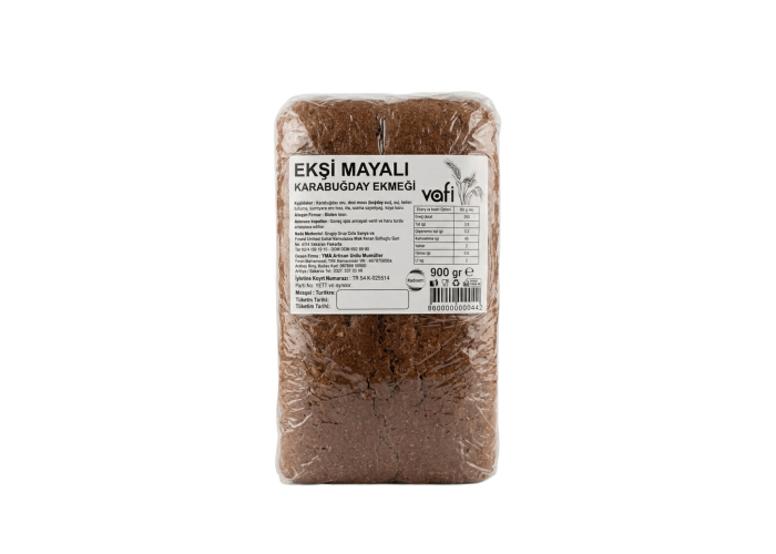Ekşi Mayalı Karabuğday Ekmeği (1000gr) - Vafi