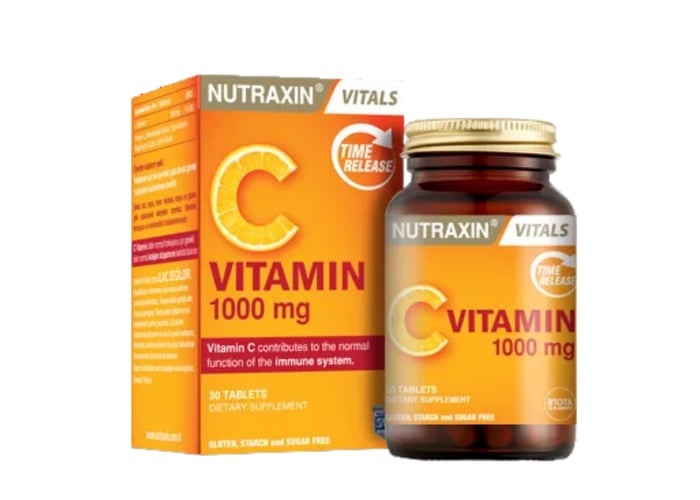 C Vitamin (1000mg, 30 tablet) - Nutraxin