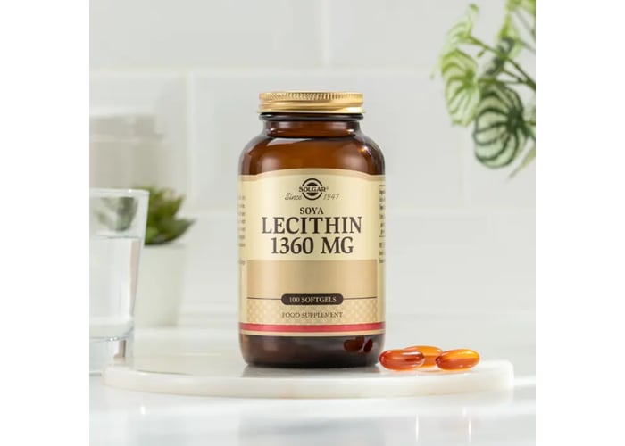 Lecithin (1360mg, 100 kapsül) - Solgar
