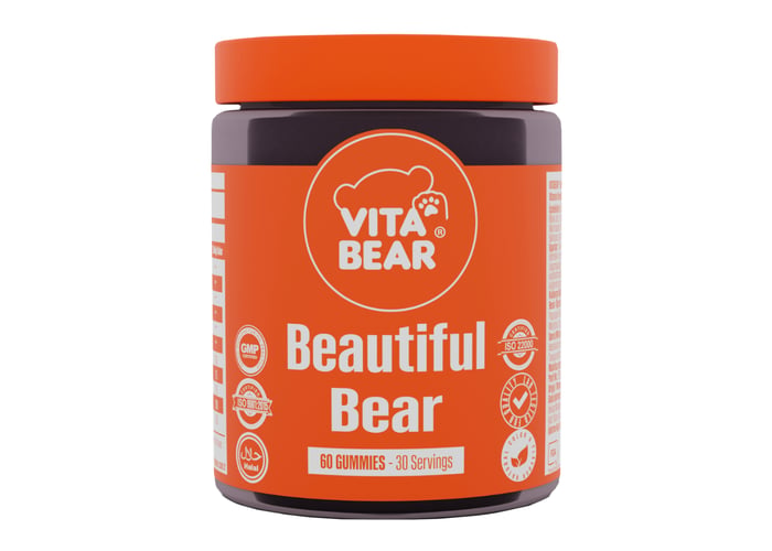 Beautiful Bear Cilt Vitamini (60 gummies) - Vita Bear