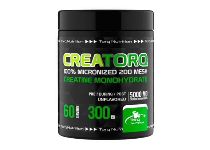 Creatorq %100 Micronized Creatine Monohydrate (300gr) - Torq Nutrition