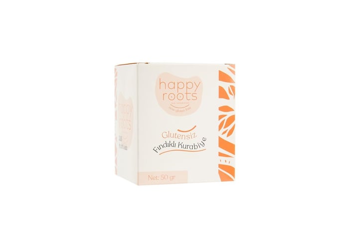 Fındıklı Kurabiye (Glutensiz, 50gr) - Happy Roots