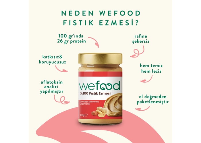 Fıstık Ezmesi (300gr) - Wefood