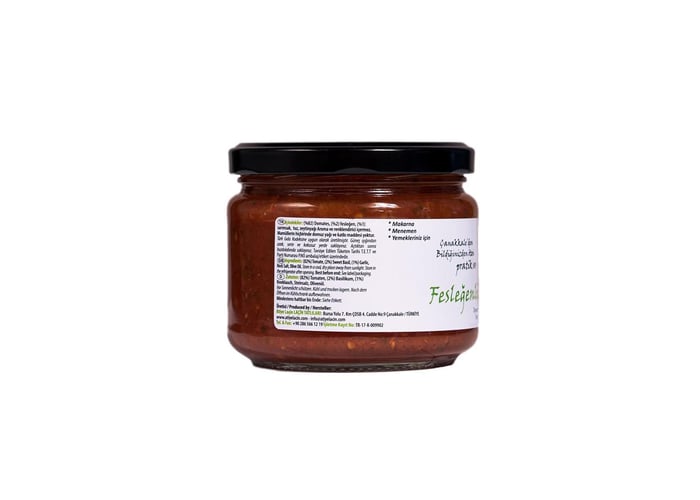 Fesleğenli Domates Sosu (300gr) - Atiye Laçin