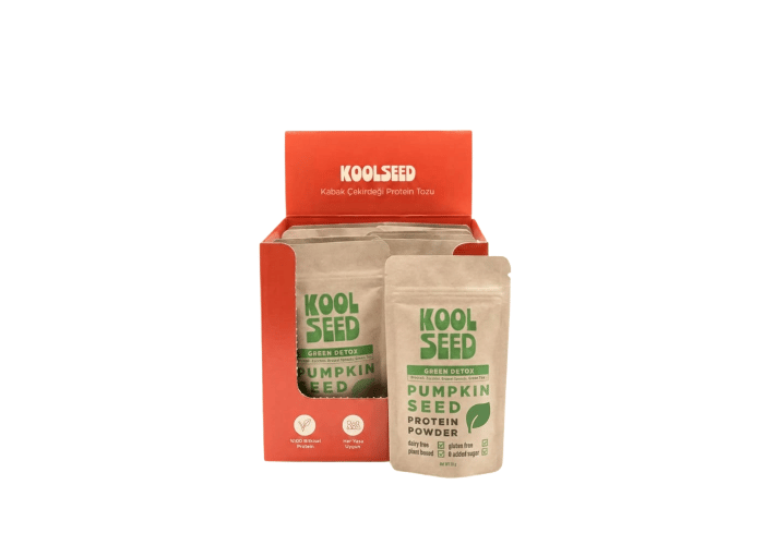 Green Detox Bitkisel Protein Tozu (30gr, 10 adet) - Koolseed Nutrition
