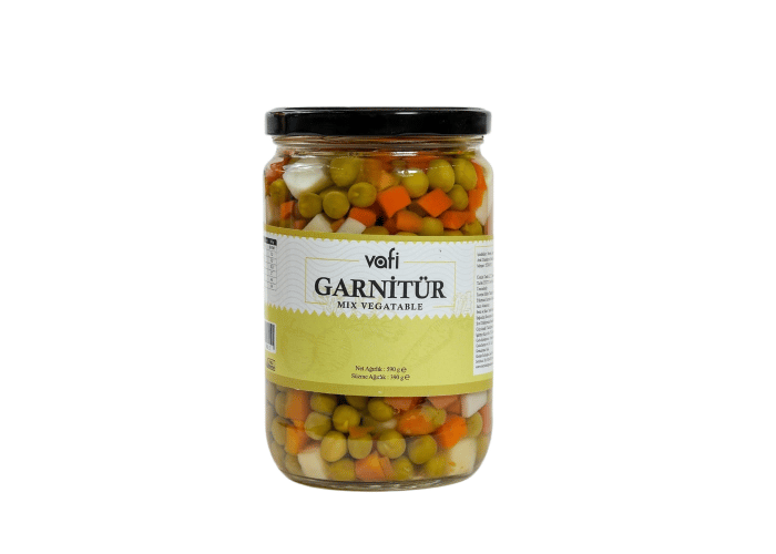 Garnitür Konservesi (590gr) - Memleket Gurmesi