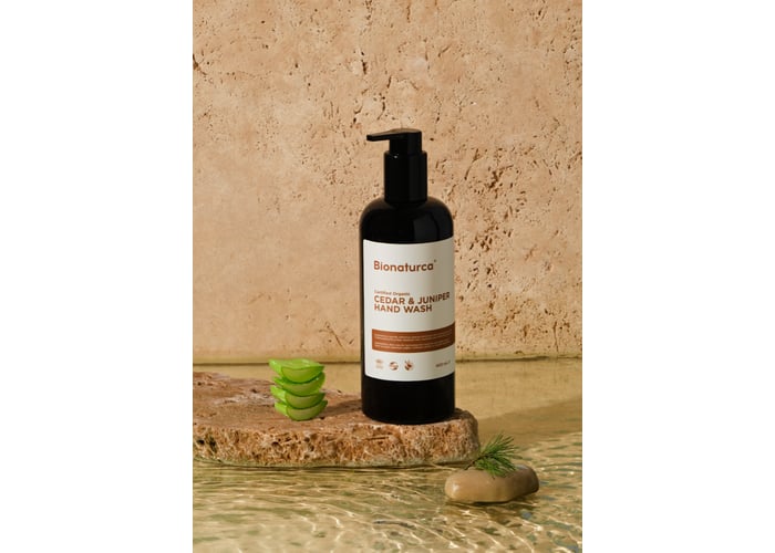 Organik Sedir  Ardıç Özlü Sıvı El Sabunu (400ml) - Bionaturca
