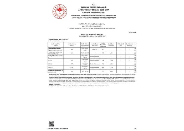 Mira Yüksek Polifenollü (349+) Erken H. Soğuk Sıkım Zeytinyağı (500ml, Arbequina) - Bilgem Zeytincili