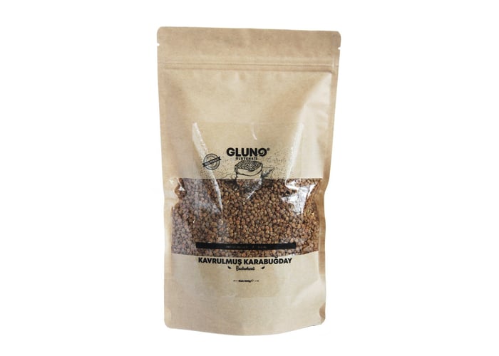 Glutensiz Kavrulmuş Karabuğday (500gr) - Gluno Glutensiz