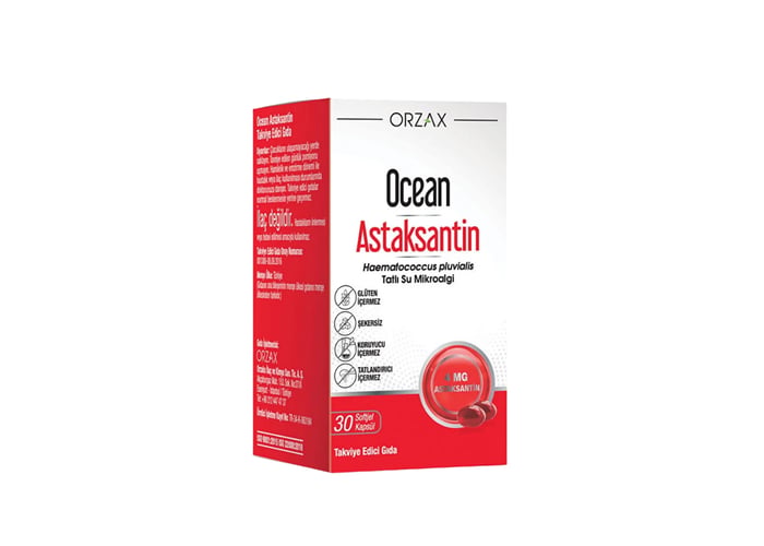 Ocean Astaksantin (30 kapsül) - Orzax